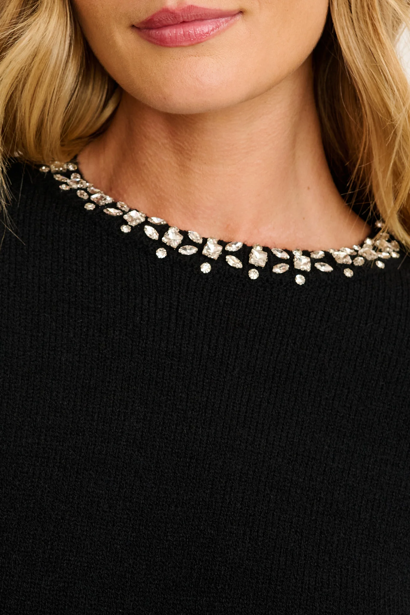 Gemshine Jewel Knit in Black - Image 5