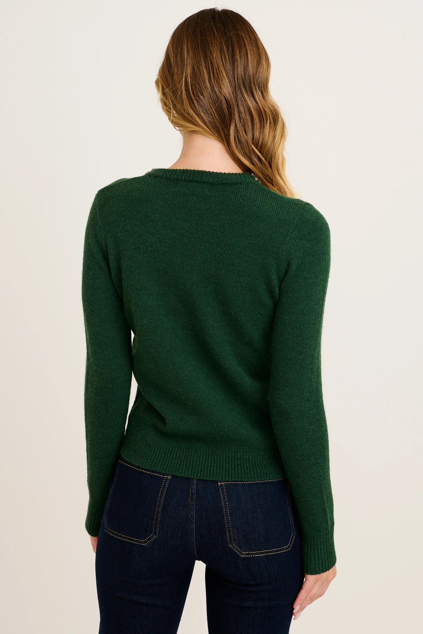 Gemshine Jewel Knit in Emerald - Image 3